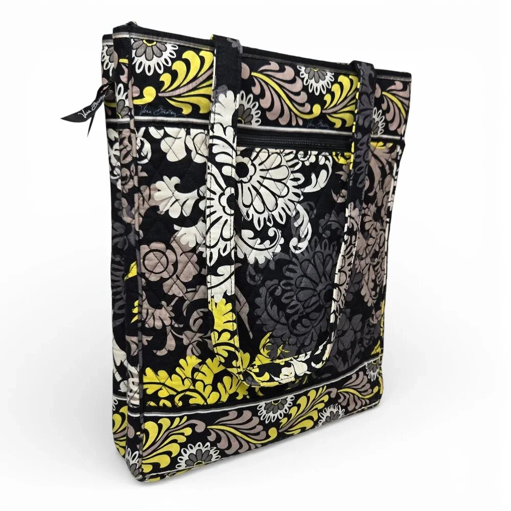 Vera Bradley Baroque Quilted Laptop Bag Checkpoint Friendly Bi-Fold Commuter